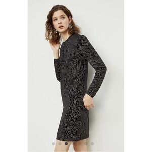 MM. LaFleur The Juliana Dress—Pin‎ Dot Jersey Size Medium Polka Dot